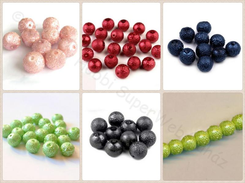 Zsorzsett tekla gyöngy 8 mm 20 db