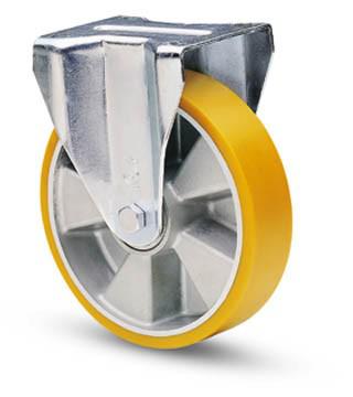 AVP aluminium kerék fix villa 160 mm