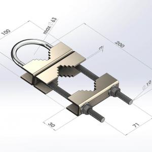 Antenna árboc toldó bilincs közepes