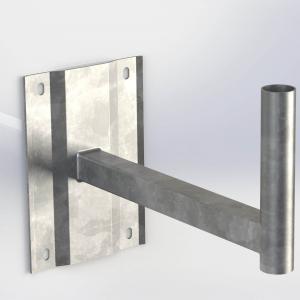 Antenna tartó 40cm falra Mx