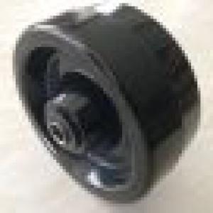 Hőálló kerék (fenolic) teflonpersely forgó villa 80 mm
