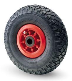 Molnárkocsi  kerék felfújható görgő (10"x3.00-4)