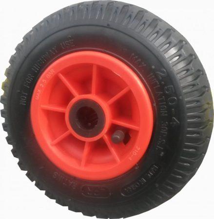 Molnárkocsi  kerék felfújható görgős (8"x2.50-4)