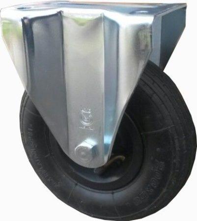 Molnárkocsi kerék fix villa 200 mm