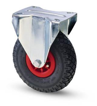 Molnárkocsi kerék fix villa 260 mm