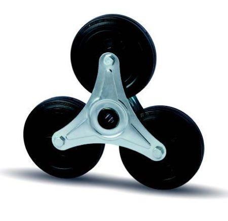 Molnárkocsi kerék lépcsőnjáró műa