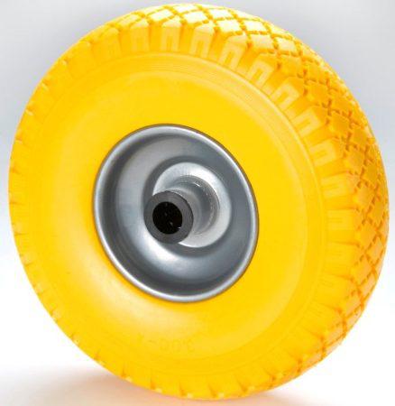 Molnárkocsi kerék tömör görgőcsapágy (10"x3.00-4)