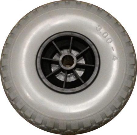 Molnárkocsi kerék tömör siklócsapágy (10"x3.00-4)