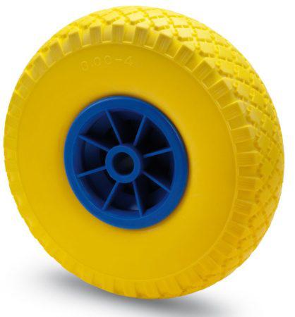 Molnárkocsi kerék tömör siklócsapágy (10"x3.00-4)