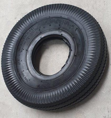 Molnárkocsi kerékhez külső gumi 260 mm (10"x4.10/3.50-4)