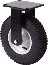 Nagy teherbírású Molnárkocsi kerék fix villa 320 mm