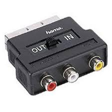 SCART-3 RCA adapter