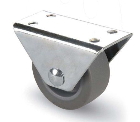 Szürke nyommentes kerék 40 mm (fix)
