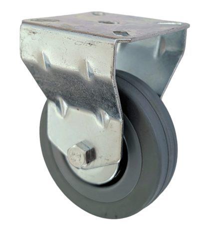 Szürke nyommentes kerék 75 mm fix villa TR