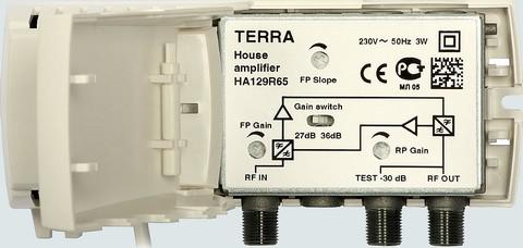 TERRA HA 129R65 Aktív TILT 36dB  Szélessávú szab.antennaerősítő