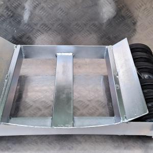 Gurító kocsi autómentősöknek 12x125mm gumi kerék 15mm tengely