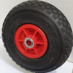 Molnárkocsi  kerék felfújható golyós csapágyas (10"x3.00-4)