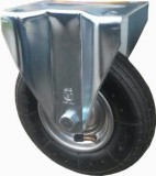 Molnárkocsi kerék fix villa 200 mm fémfelni