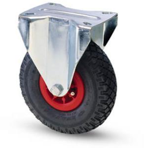 Molnárkocsi kerék fix villa 260 mm