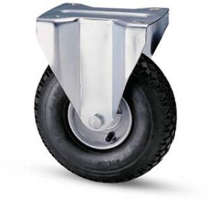 Molnárkocsi kerék fix villa 260 mm fémfelnis