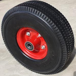 Molnárkocsi kerék tömör golyócsapágy (10"x4.1/3.5-4)