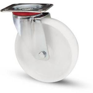 Poliamid kerék forgó villa 125x40 mm