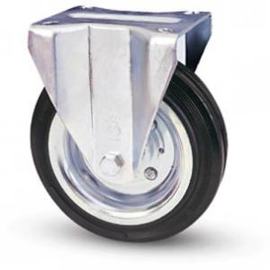 Tömörgumis kerék  fix villa 200 mm