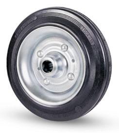 Tömörgumis fémfelnis kerék 300 mm