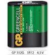 Gp Greencell 4,5V 3R12G Lapos elem