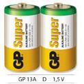 Gp Super Alkaline 1,5V LR20 Góliát elem (db/ár)