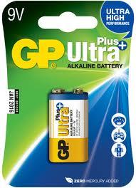 Gp Ultra Plus  Alkaline 9V 6LF22 elem ,GP 1604AUP