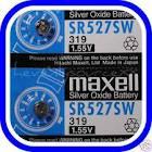Maxell 1,55V 319 SR527SW ezüst-oxid gombelem