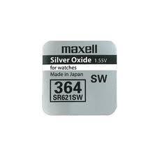 Maxell 1,55V 364 SR621SW SR60 G1 ezüst-oxid gombelem
