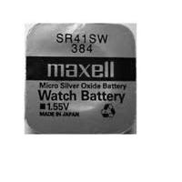 Maxell 1,55V 384/392 SR41SW SR41 G3 ezüst-oxid gombelem