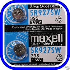Maxell 1,55V 395 SR57 SR927SW G7 ezüst-oxid gombelem
