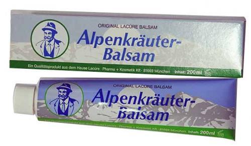 Alpesi gyógynövény balzsam fájdalom csillapításra - 200 ml