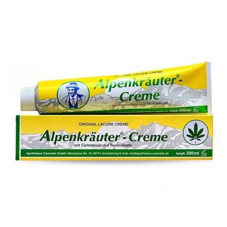 Alpesi gyógynövény cannabis krém - 200 ml