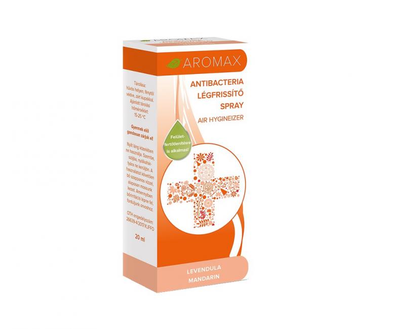 Aromax légfrissítő ANTIBACTERIA Levendula-Mandarin spray - 20 ml