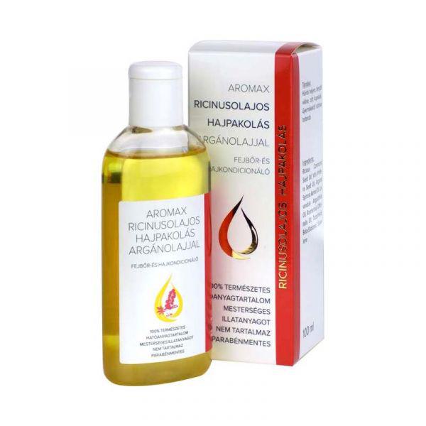 Aromax Ricinusolajos hajpakolás argánolajjal 100 ml