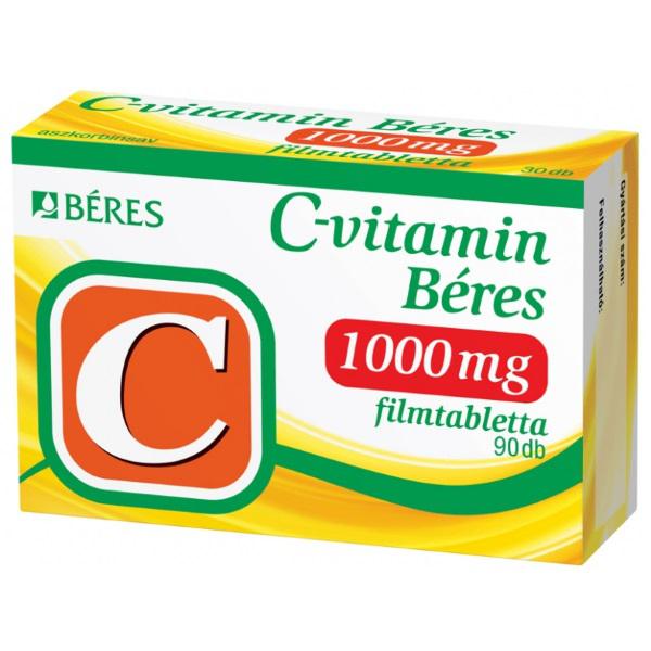 Béres C-vitamin 1000 mg filmtabletta 90 szem