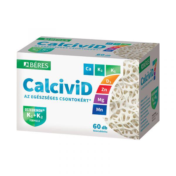 Béres CalciviD 7 filmtabletta 60 szem