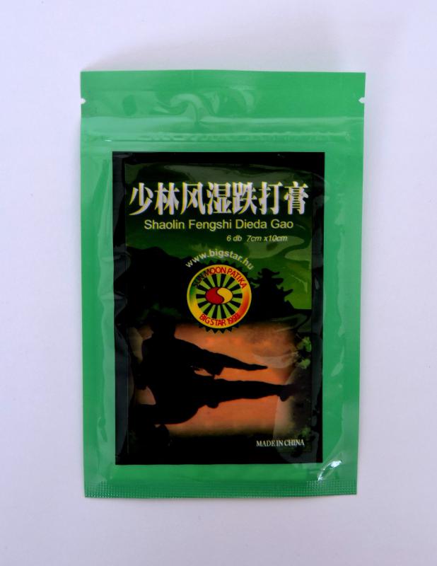 Big Star SUN MOON Shaolin tapasz 6 db
