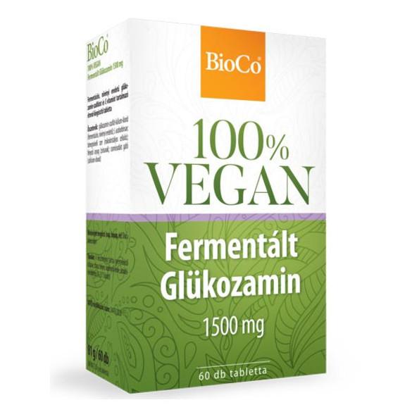 BioCo® 100% VEGAN Fermentált Glükozamin 1500mg tabletta 60 db
