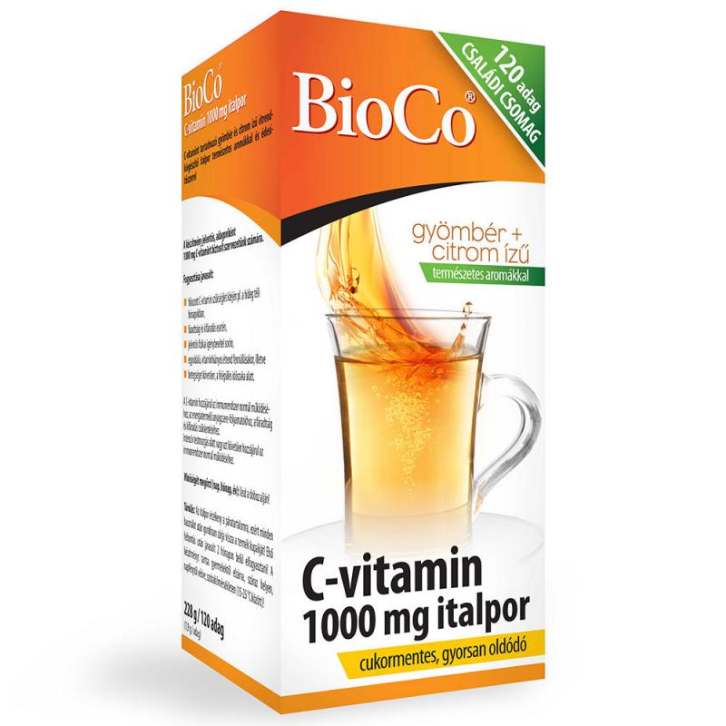 BioCo® C vitamin 1000mg italpor 120 adag