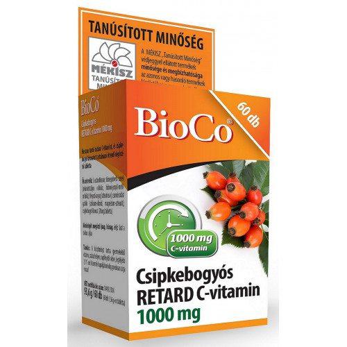 BioCo® Csipkebogyós Retard C-vitamin 1000mg 60 db