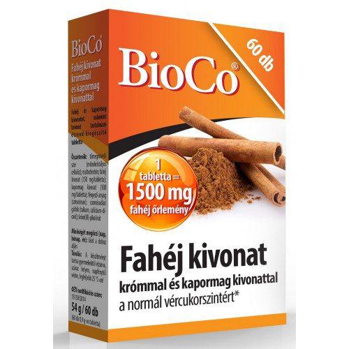 BioCo® fahéj tabletta 60 db