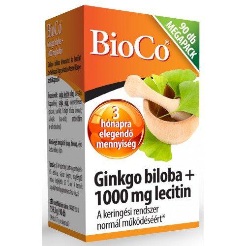BioCo® Ginkgo Biloba + Lecitin kapszula 90 db