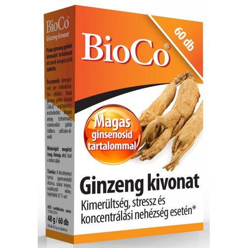 BioCo® ginzeng tabletta 60 db