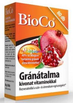 BioCo® gránátalma tabletta 80 db