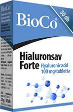 BioCo® hialuronsav forte tabletta 30 db